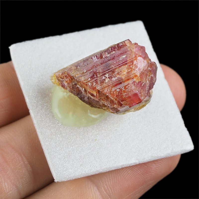 RÓŻOWY TURMALIN RUBELIT - 26 mm - BRAZYLIA