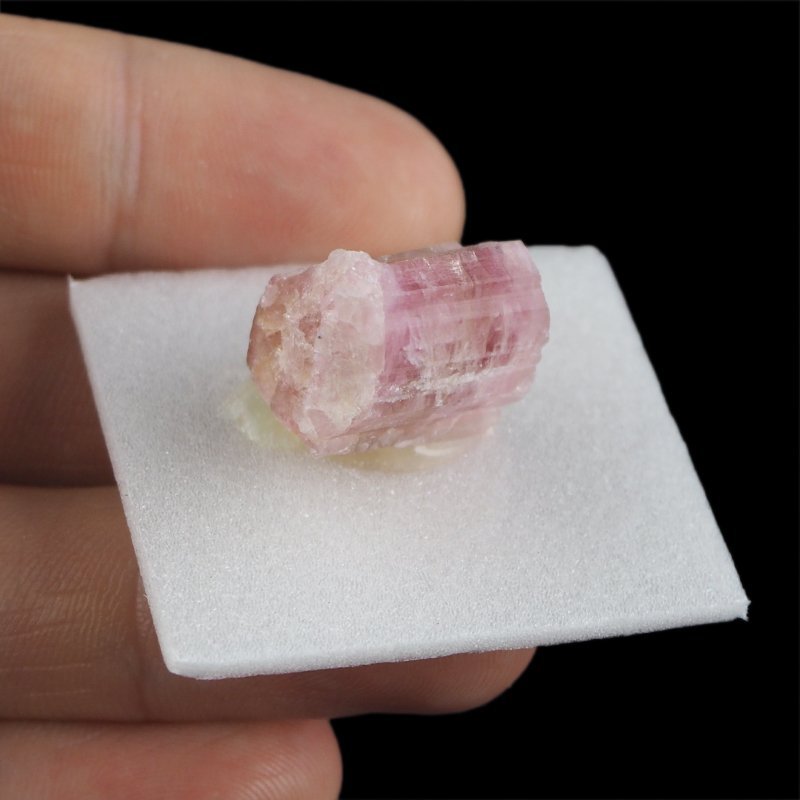 RÓŻOWY TURMALIN RUBELIT - 18 mm - BRAZYLIA