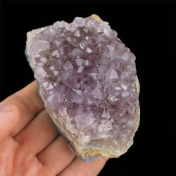 AMETYST- SZCZOTKA KRYSTALICZNA - 116 mm - URUGWAJ