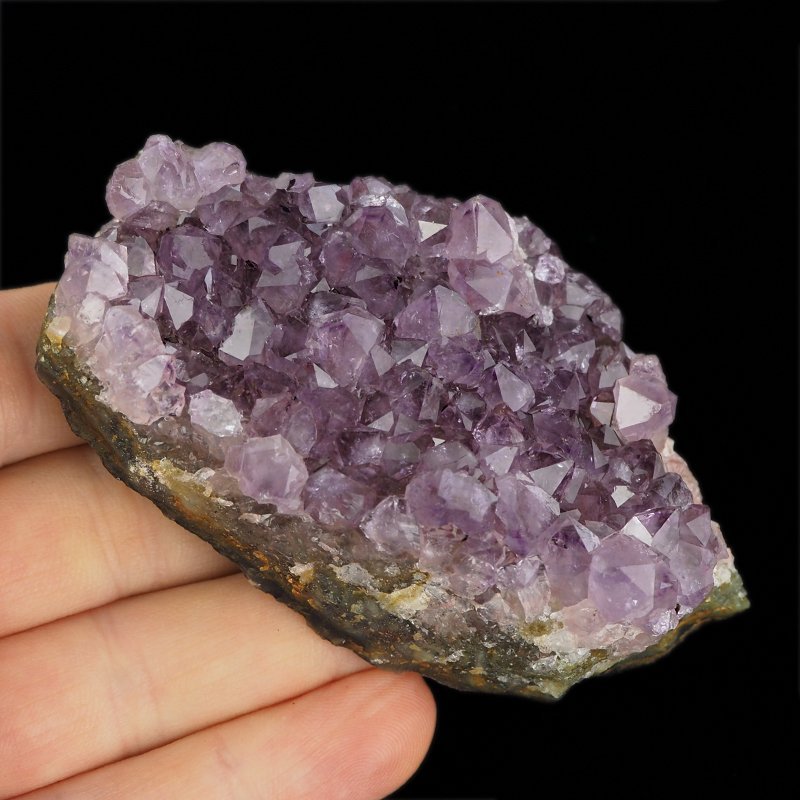 AMETYST- SZCZOTKA KRYSTALICZNA - 110 mm - URUGWAJ