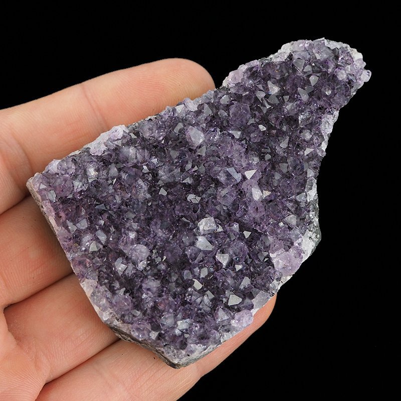 AMETYST- SZCZOTKA KRYSTALICZNA - 104 mm - URUGWAJ