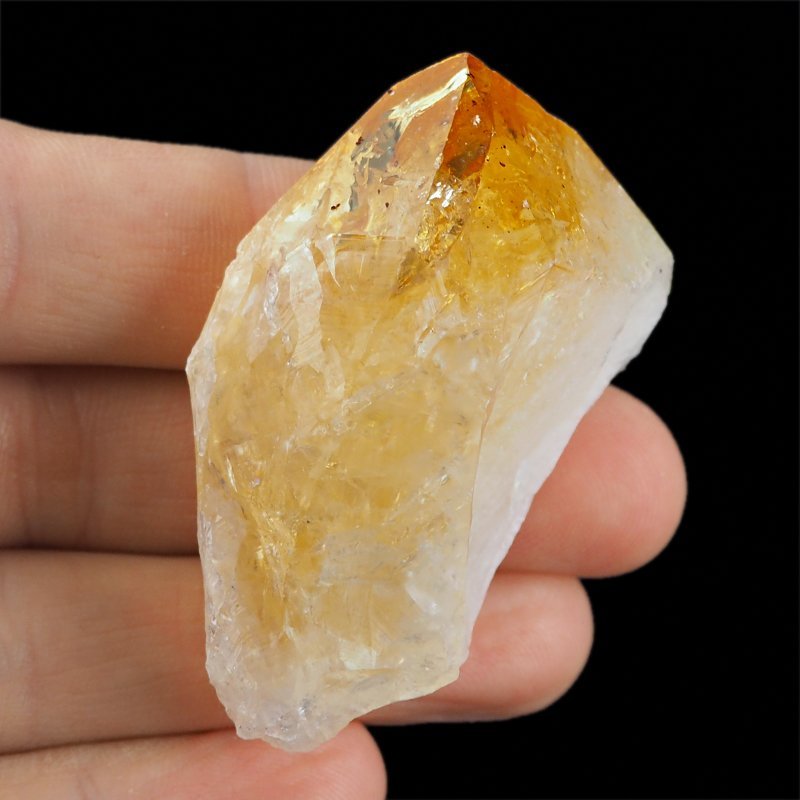 CYTRYN - MONOKRYSZTAŁ - 82 mm - BRAZYLIA