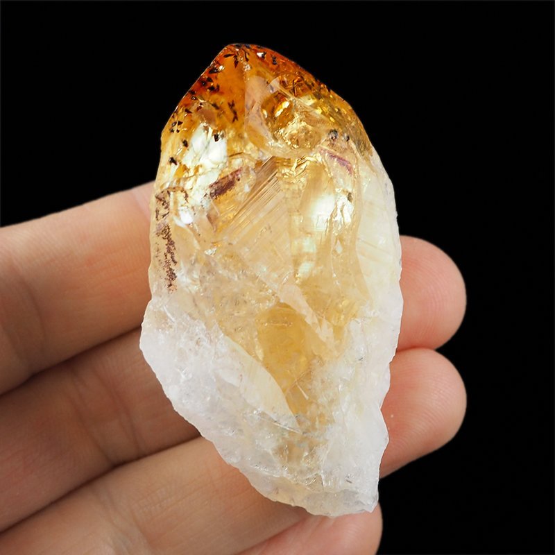 CYTRYN - MONOKRYSZTAŁ - 87 mm - BRAZYLIA