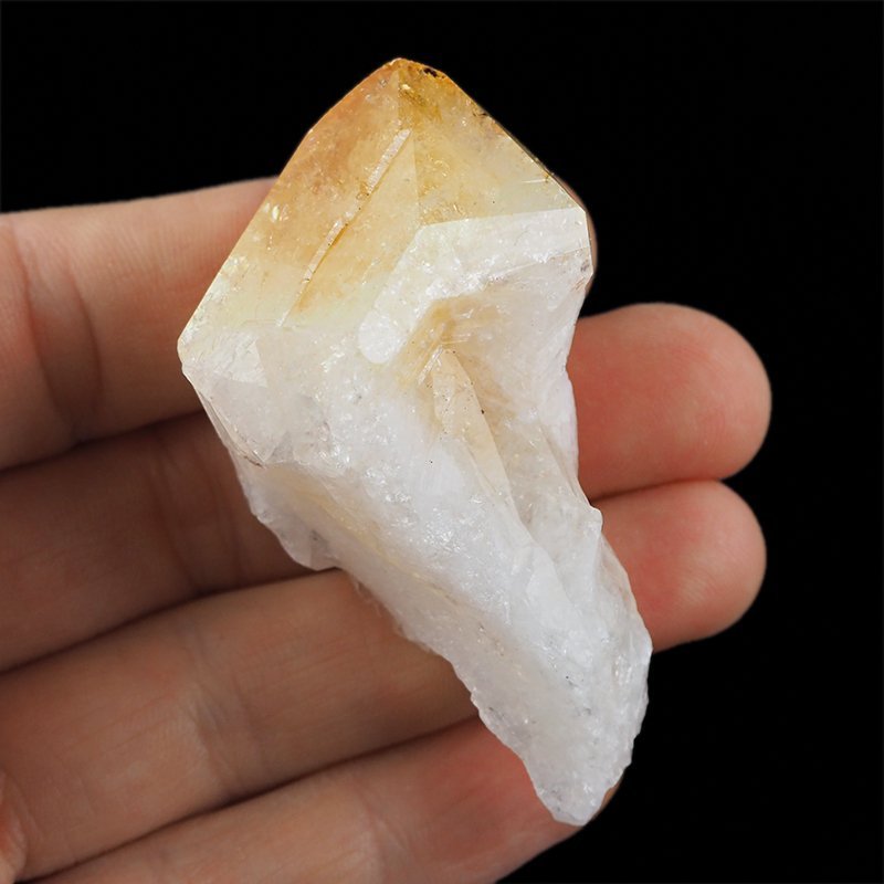 CYTRYN - MONOKRYSZTAŁ - 61 mm - BRAZYLIA