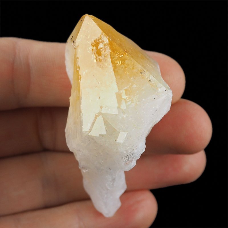 CYTRYN - MONOKRYSZTAŁ - 61 mm - BRAZYLIA