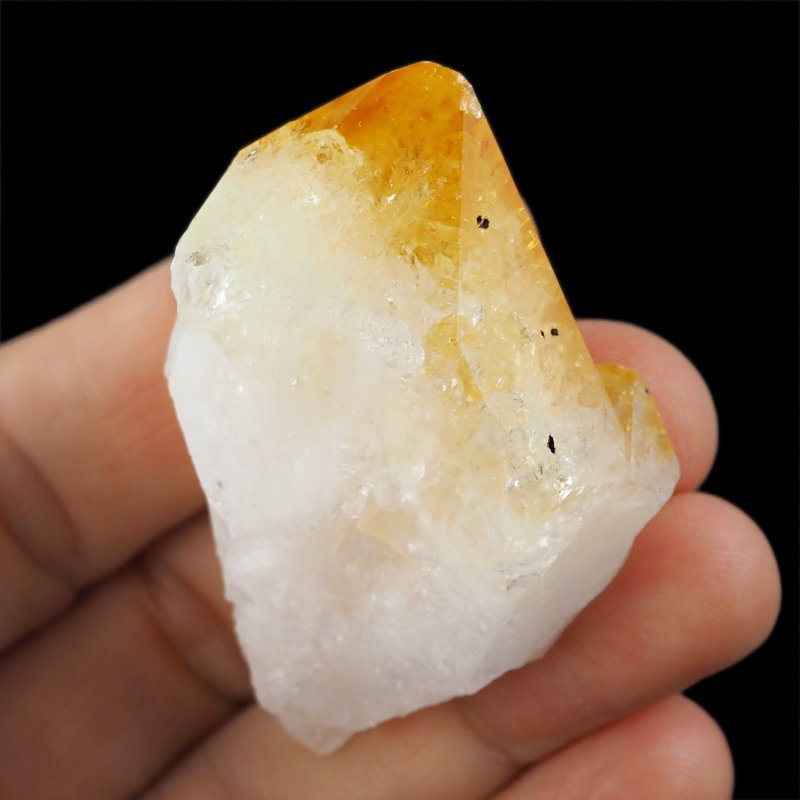 CYTRYN - MONOKRYSZTAŁ - 61 mm - BRAZYLIA