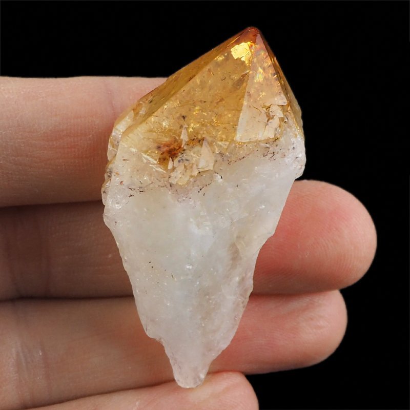 CYTRYN - MONOKRYSZTAŁ - 82 mm - BRAZYLIA