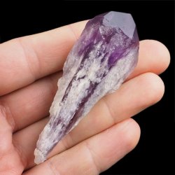 AMETYST - KRYSZTAŁ (POINT) - 75 mm - BRAZYLIA