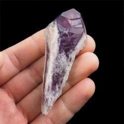 AMETYST - KRYSZTAŁ (POINT) - 77 mm - BRAZYLIA