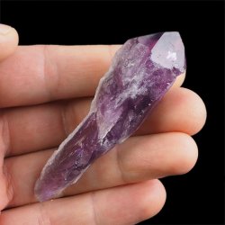 AMETYST - KRYSZTAŁ (POINT) - 76 mm - BRAZYLIA