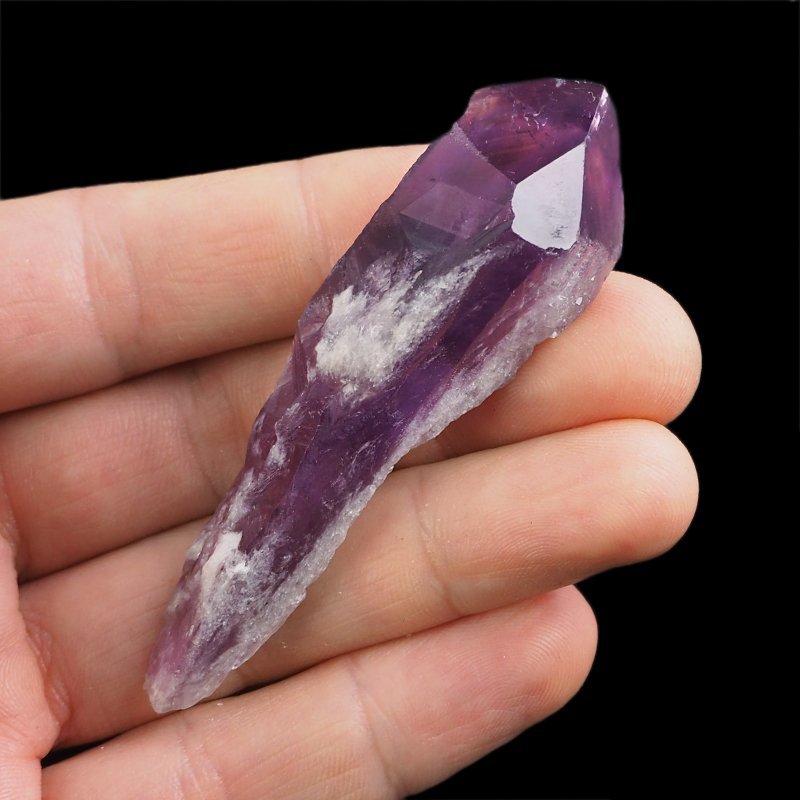 AMETYST - KRYSZTAŁ (POINT) - 76 mm - BRAZYLIA