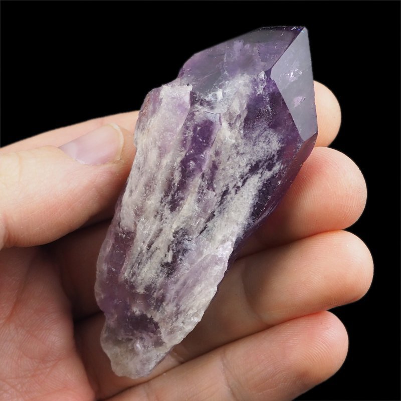 AMETYST - KRYSZTAŁ (POINT) - 82 mm - BRAZYLIA