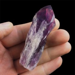 AMETYST - KRYSZTAŁ (POINT) - 79 mm - BRAZYLIA