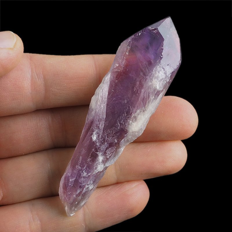 AMETYST - KRYSZTAŁ (POINT) - 80 mm - BRAZYLIA