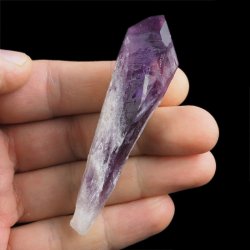 AMETYST - KRYSZTAŁ (POINT) - 79 mm - BRAZYLIA