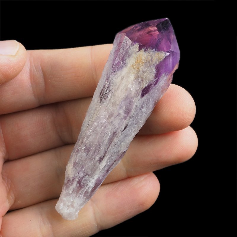 AMETYST - KRYSZTAŁ (POINT) - 79 mm - BRAZYLIA