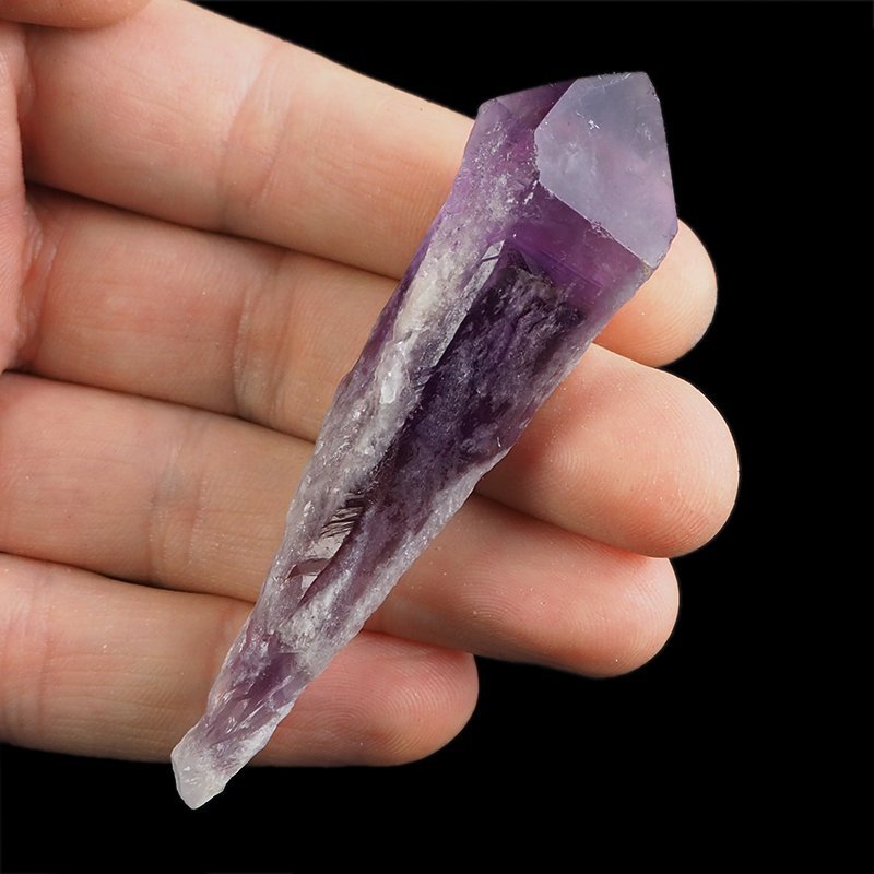 AMETYST - KRYSZTAŁ (POINT) - 81 mm - BRAZYLIA