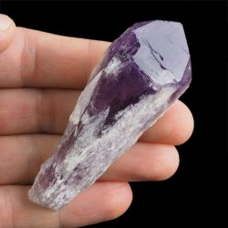 AMETYST - KRYSZTAŁ (POINT) - 78 mm - BRAZYLIA