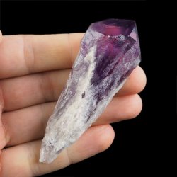 AMETYST - KRYSZTAŁ (POINT) - 83 mm - BRAZYLIA