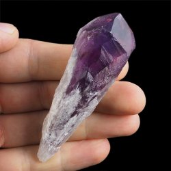 AMETYST - KRYSZTAŁ (POINT) - 83 mm - BRAZYLIA