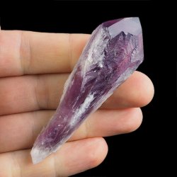 AMETYST - KRYSZTAŁ (POINT) - 79 mm - BRAZYLIA