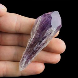 AMETYST - KRYSZTAŁ (POINT) - 76 mm - BRAZYLIA
