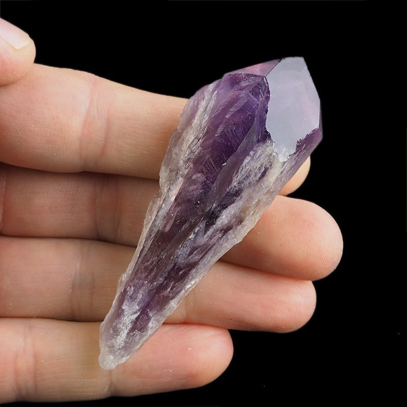 AMETYST - KRYSZTAŁ (POINT) - 76 mm - BRAZYLIA