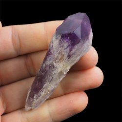 AMETYST - KRYSZTAŁ (POINT) - 76 mm - BRAZYLIA