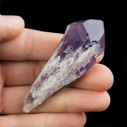AMETYST - KRYSZTAŁ (POINT) - 75 mm - BRAZYLIA