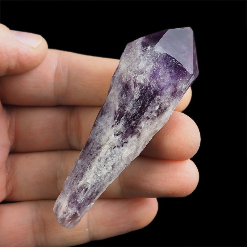 AMETYST - KRYSZTAŁ (POINT) - 81 mm - BRAZYLIA