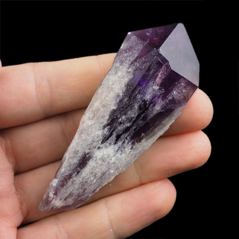 AMETYST - KRYSZTAŁ (POINT) - 81 mm - BRAZYLIA