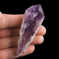 AMETYST - KRYSZTAŁ (POINT) - 79 mm - BRAZYLIA