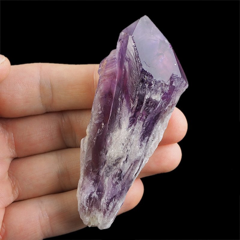 AMETYST - KRYSZTAŁ (POINT) - 88 mm - BRAZYLIA