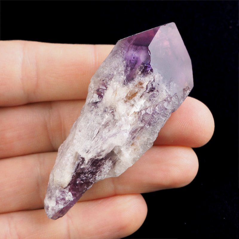 AMETYST - KRYSZTAŁ (POINT) - 72 mm - BRAZYLIA