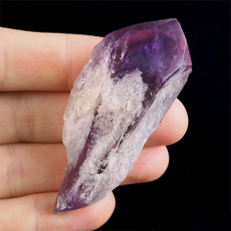 AMETYST - KRYSZTAŁ (POINT) - 72 mm - BRAZYLIA