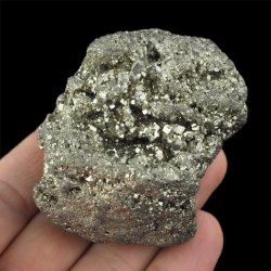 PIRYT - BŁYSZCZĄCE KRYSZTAŁY - 64 mm - PERU