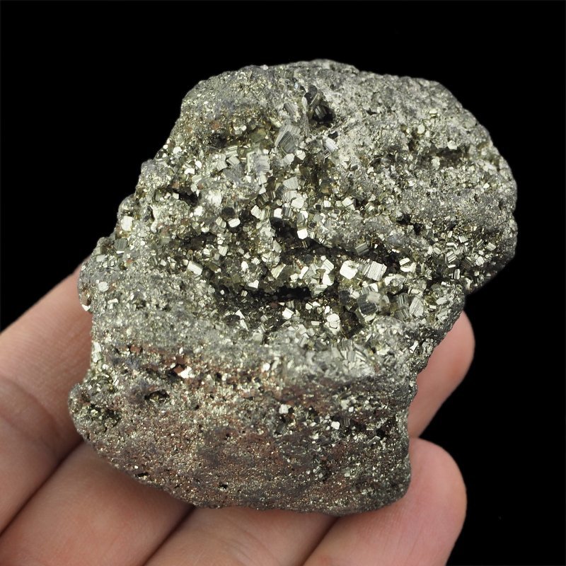 PIRYT - BŁYSZCZĄCE KRYSZTAŁY - 64 mm - PERU