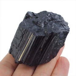 CZARNY TURMALIN - 46 mm - INDIE