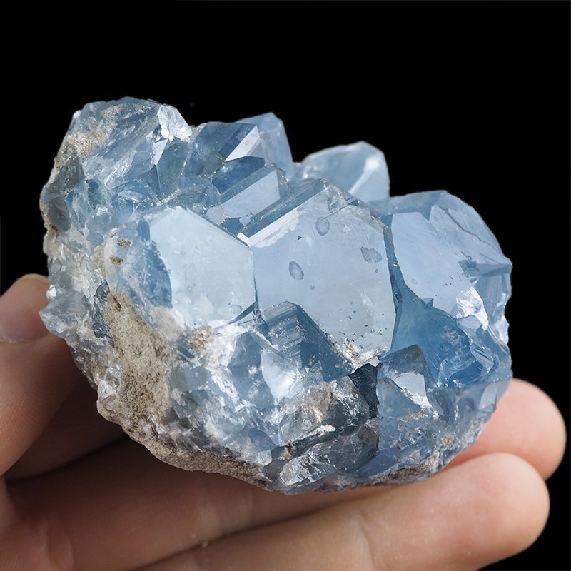 CELESTYN - KRYSZTAŁY - 75 mm - MADAGASKAR