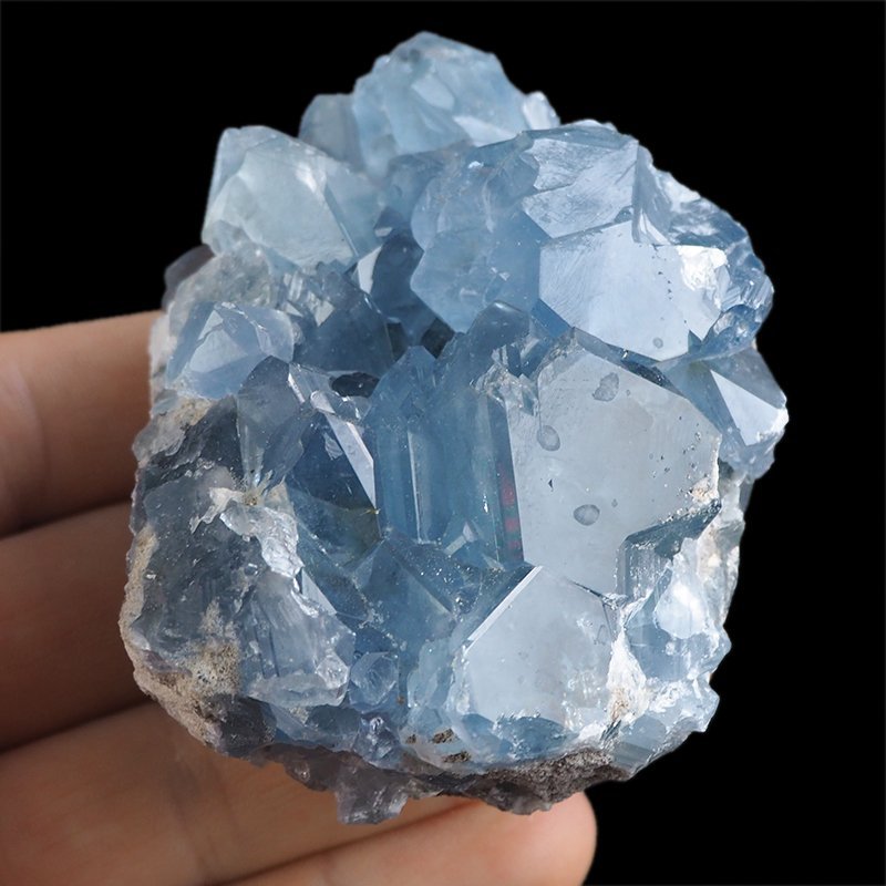 CELESTYN - KRYSZTAŁY - 75 mm - MADAGASKAR