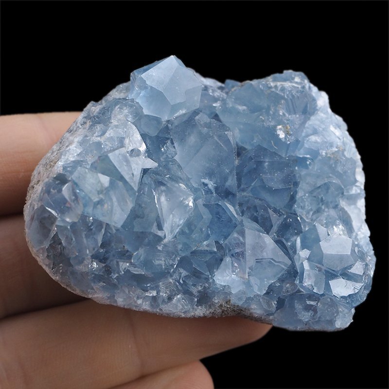 CELESTYN - KRYSZTAŁY - 61 mm - MADAGASKAR