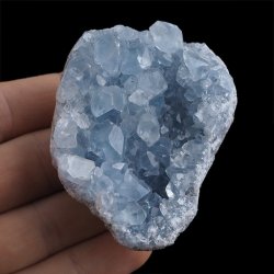 CELESTYN - KRYSZTAŁY - 66 mm - MADAGASKAR