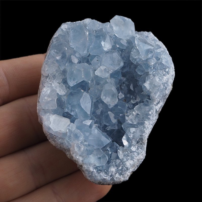 CELESTYN - KRYSZTAŁY - 66 mm - MADAGASKAR