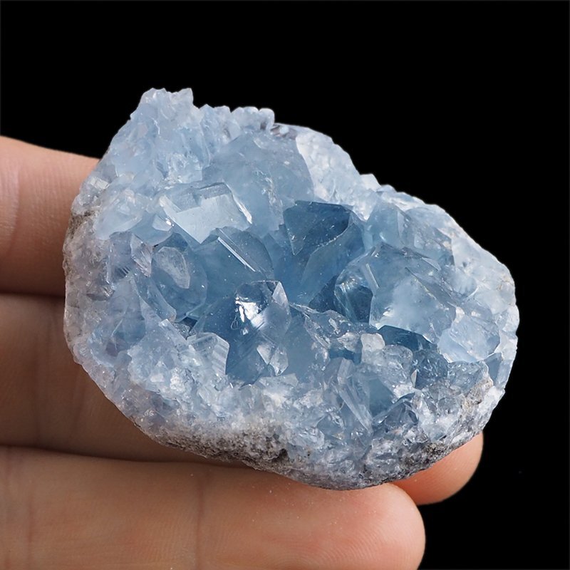 CELESTYN - KRYSZTAŁY - 54 mm - MADAGASKAR