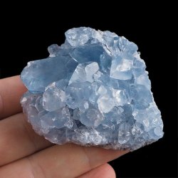 CELESTYN - KRYSZTAŁY - 62 mm - MADAGASKAR