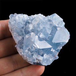 CELESTYN - KRYSZTAŁY - 62 mm - MADAGASKAR