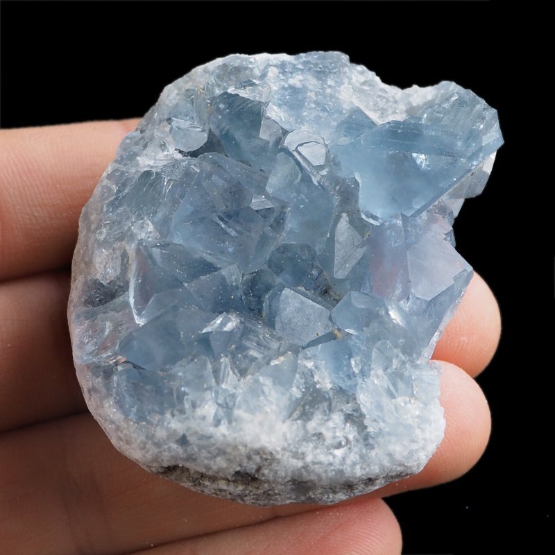 CELESTYN - KRYSZTAŁY - 57 mm - MADAGASKAR