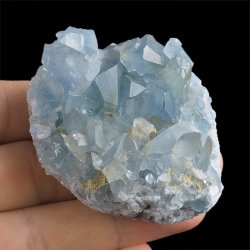 CELESTYN - KRYSZTAŁY - 62 mm - MADAGASKAR