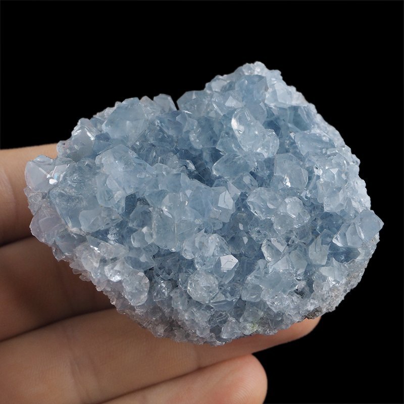 CELESTYN - KRYSZTAŁY - 66 mm - MADAGASKAR