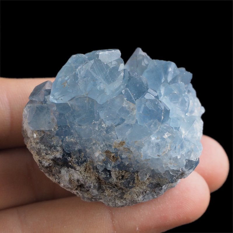 CELESTYN - KRYSZTAŁY - 50 mm - MADAGASKAR